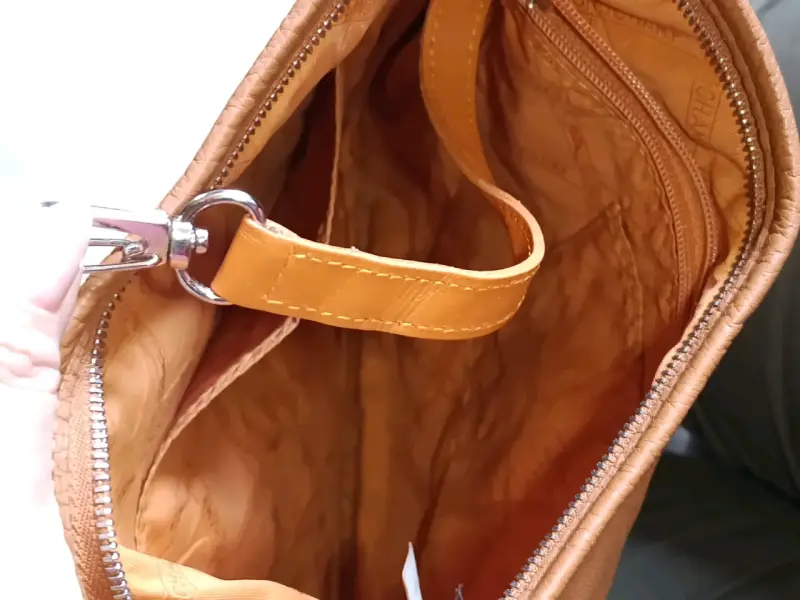 Bolso de cuero Longchamp marrón - 6