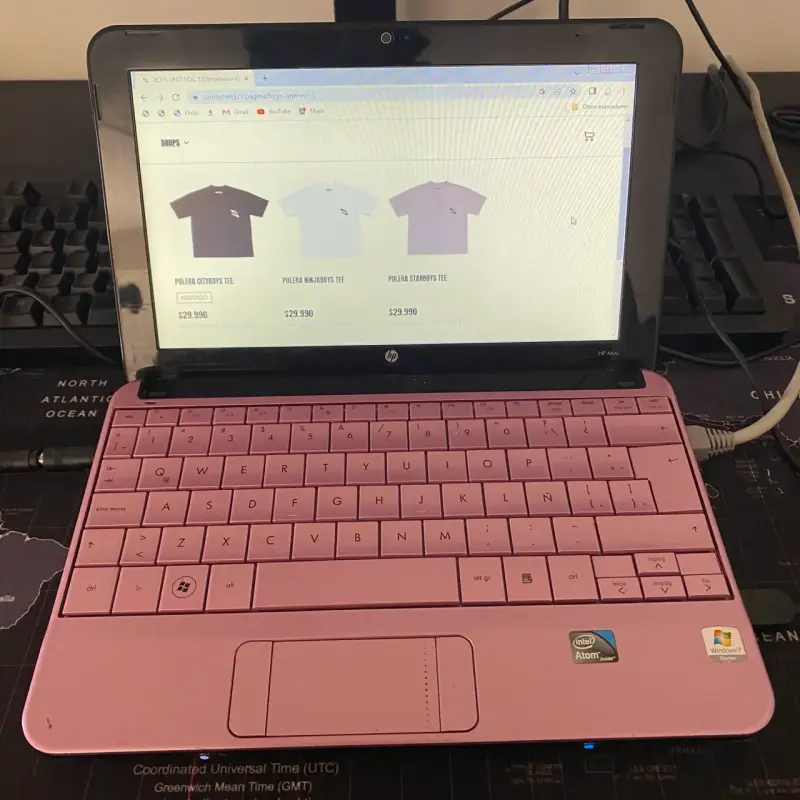 HP Mini 110-1100 | Intel Atom N270 | 1GB RAM | HDD - 6