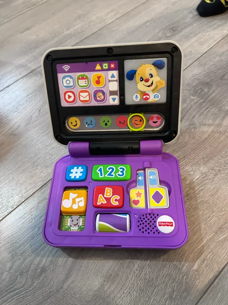 Laptop educativa infantil Fisher-Price morada - 2