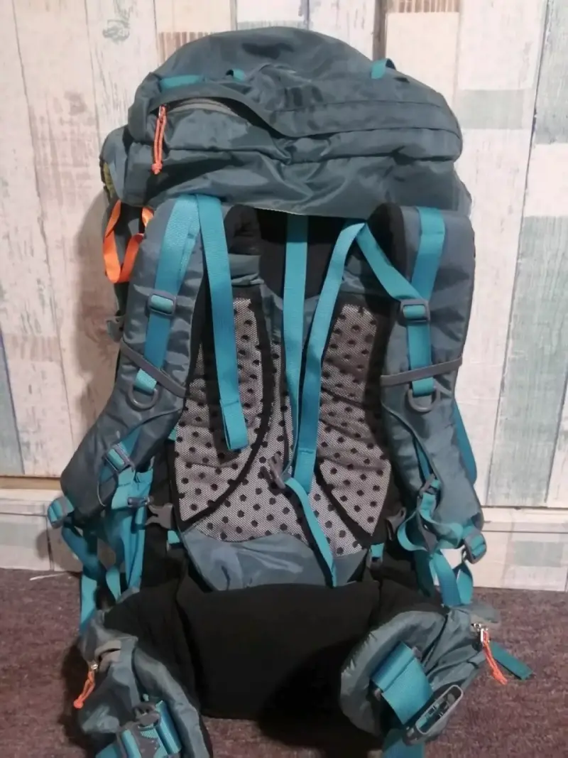 Mochila de senderismo Naturehike verde petroleo - 3