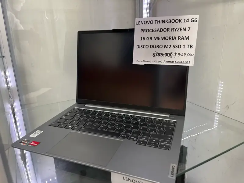 Laptop Lenovo ThinkBook 14 G6 Ryzen 7 16GB RAM 1TB SSD