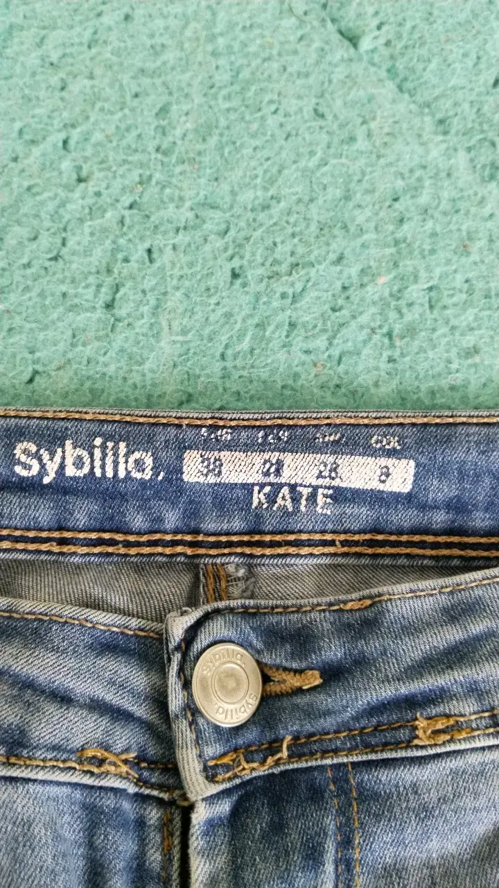 Jeans azul Sybilla Kate para mujer - 4