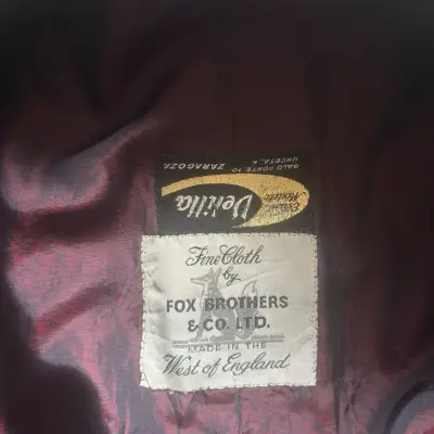 Abrigo de lana Fox Brothers gris oscuro - miniatura 4