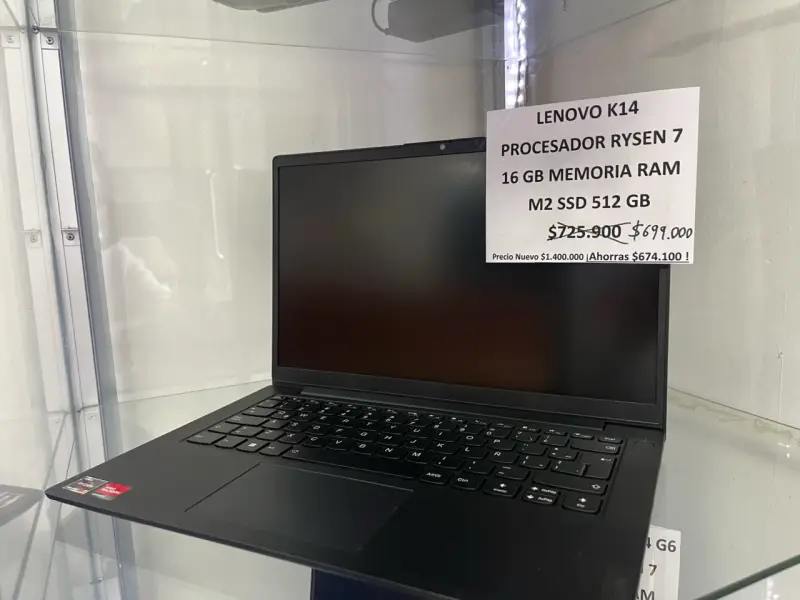 Laptop Lenovo K14 Ryzen 7 16GB RAM 512GB SSD