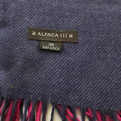 Bufanda XL Alpaca III 100% Baby Alpaca - miniatura 3