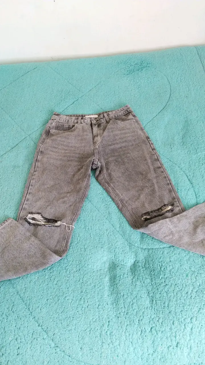 Jeans Alaniz Mom Mid Waist Talla 40 - 1