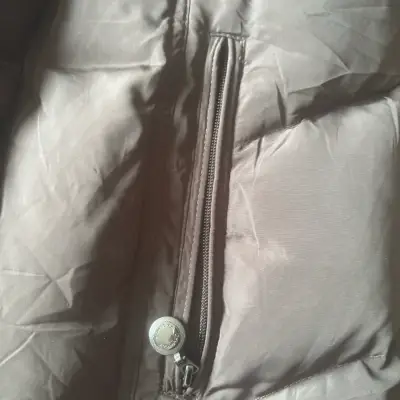 Parka  de pluma Calvin Klein  color chocolate - miniatura 4