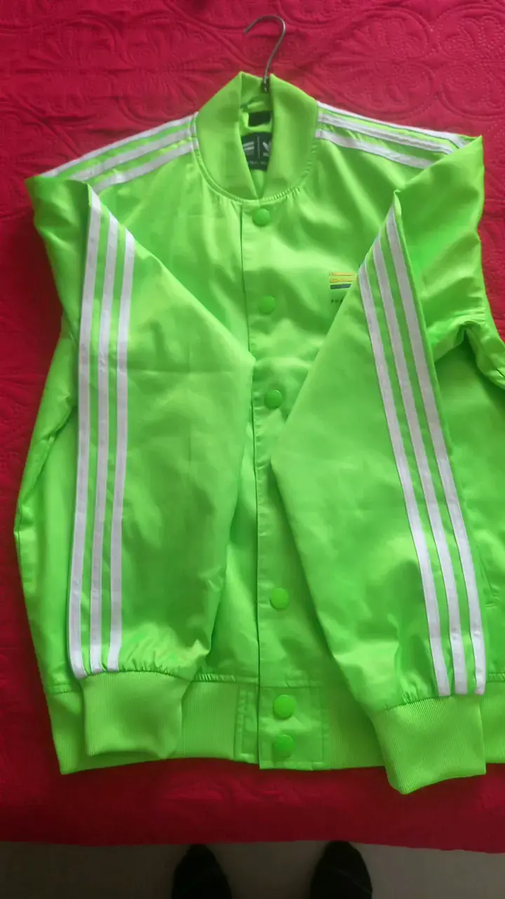 Chaqueta verde Adidas Pharrell Williams - 1