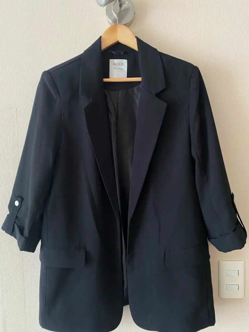 Blazer negro Index - 1