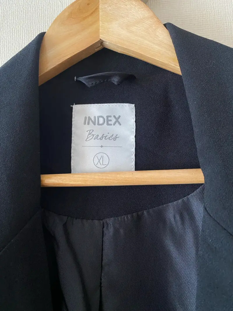 Blazer negro Index - 2