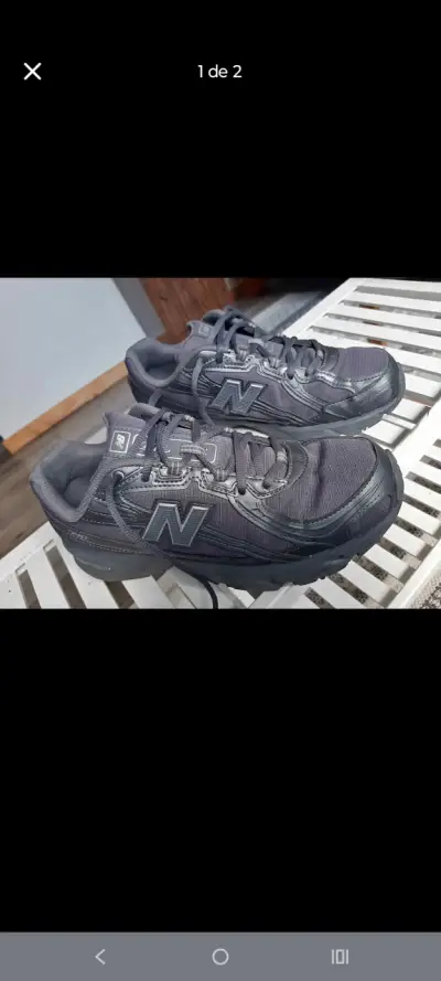 Zapatillas deportivas New Balance grises para hombre - miniatura 1