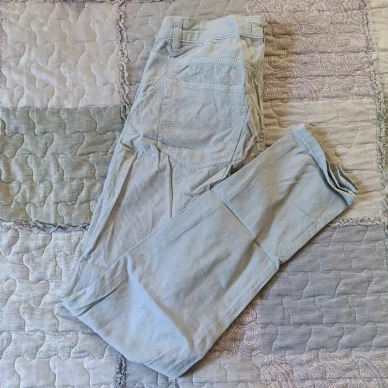 Pantalones rosado y celeste para mujer - 2