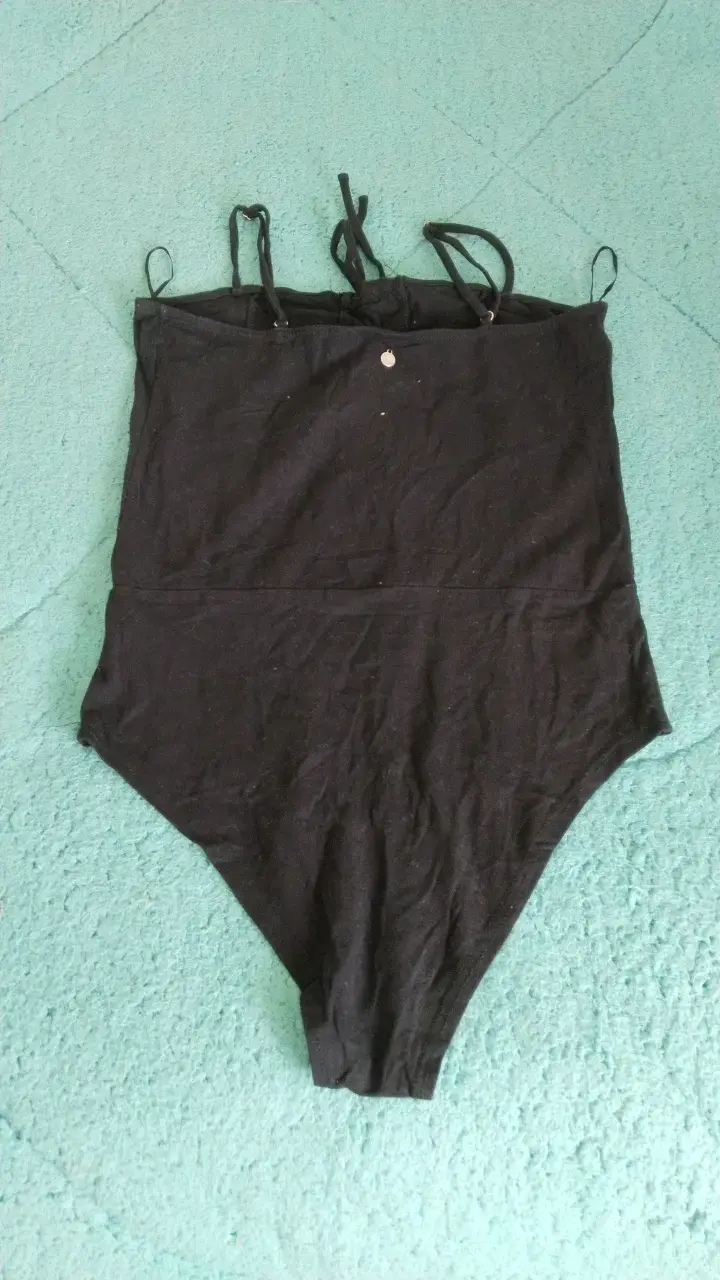 Body negro con cordones Fiorucci - 2