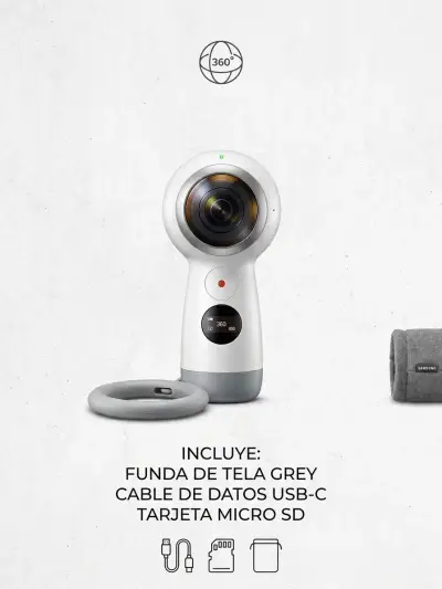 Cámara 360,a 49990 con cable y memoria - miniatura 1