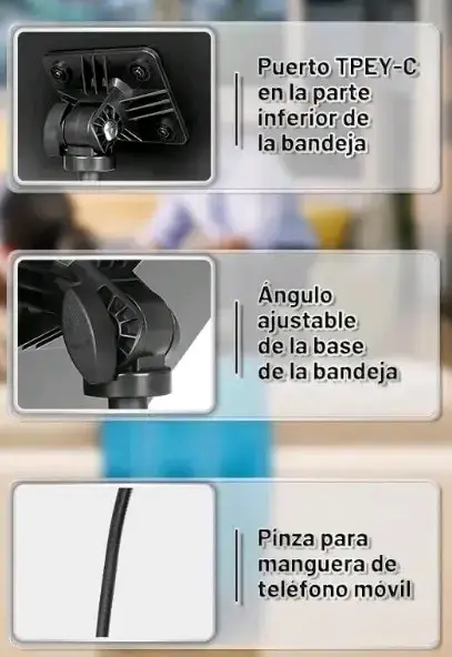 Tripie Para Proyector, Notebook o tablet - 2