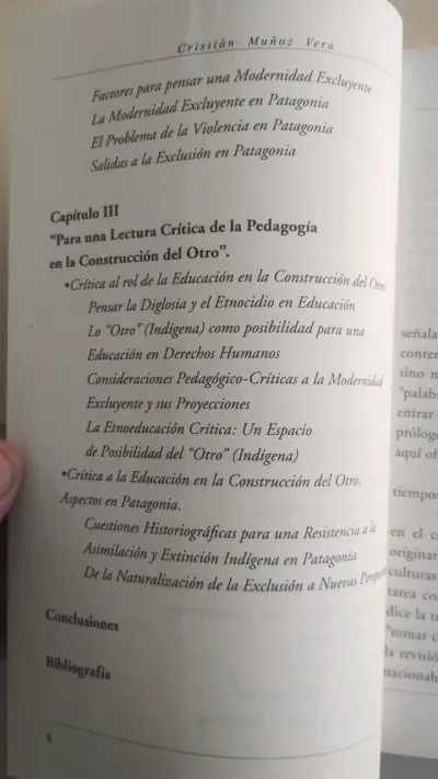 Libro indigenismo Ouseraqás de Cristián Muñoz Vera - miniatura 4