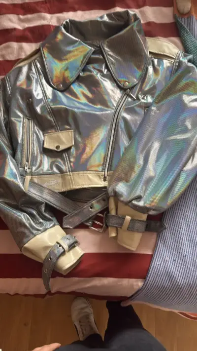 Chaqueta holográfica misster clothes - miniatura 1