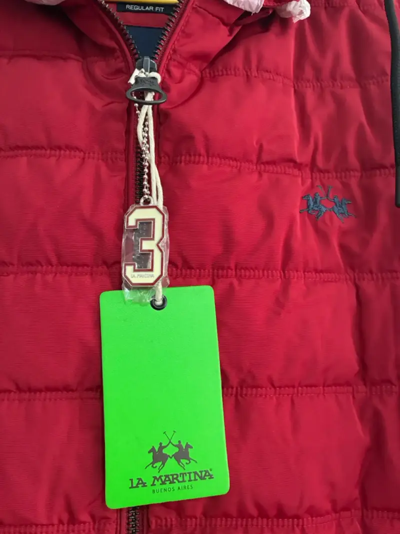 Chaqueta acolchada roja La Martina para hombre - 2