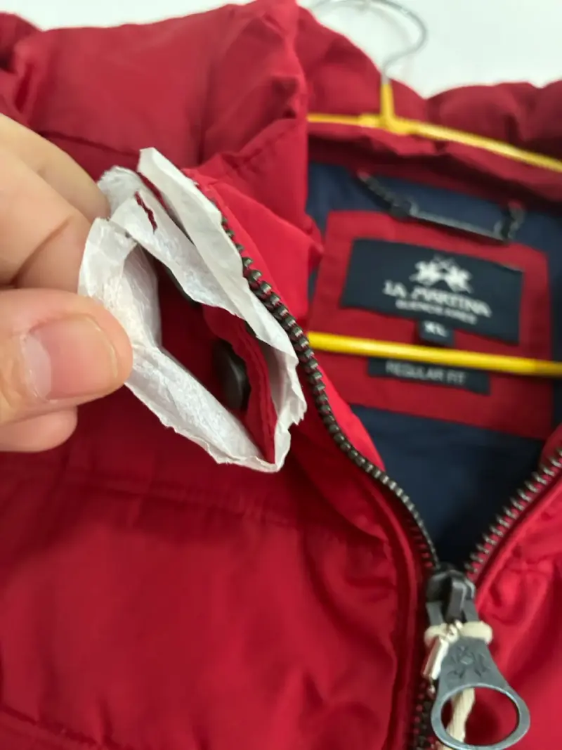Chaqueta acolchada roja La Martina para hombre - 3