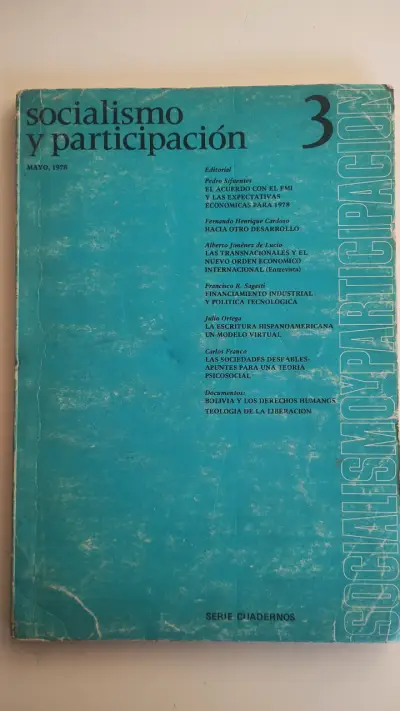 Revista Socialismo y Participación Mayo 1978 - miniatura 1