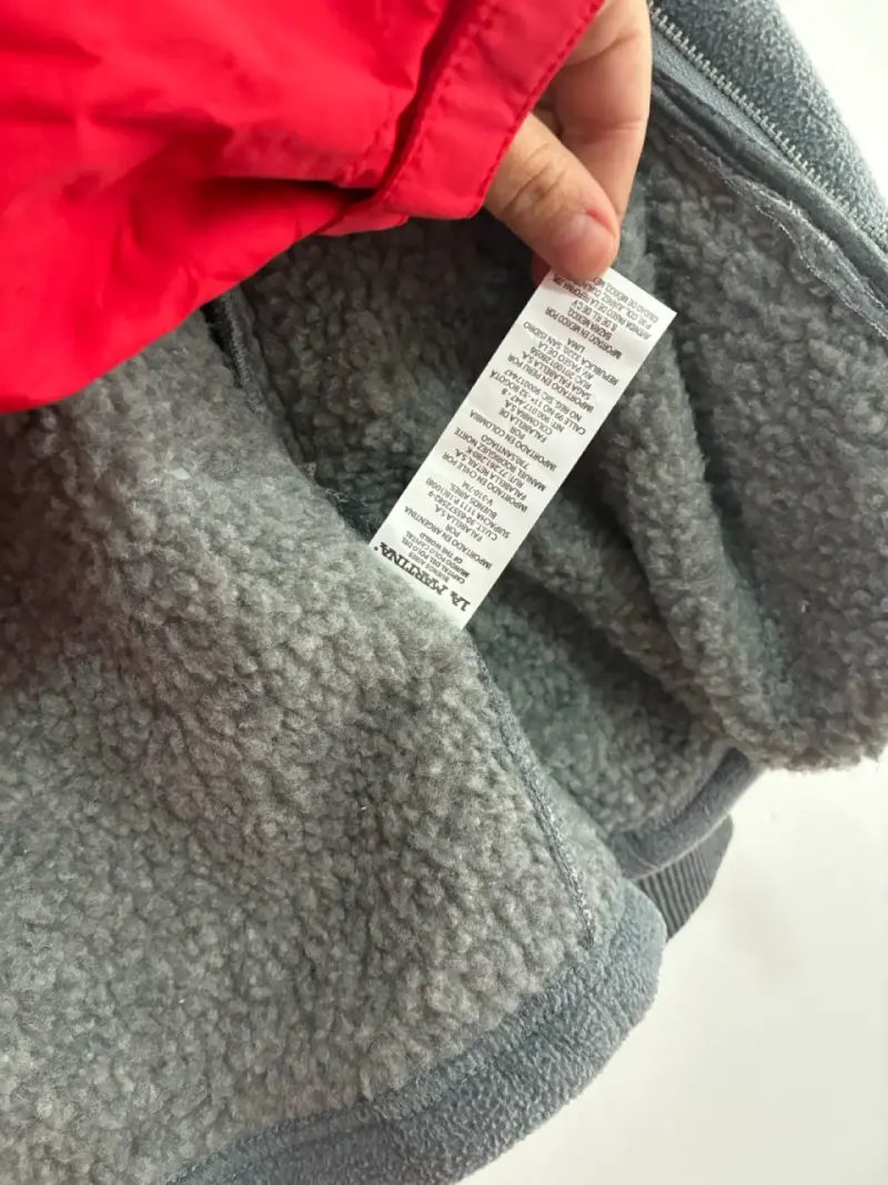 Chaqueta de polar gris La Martina para hombre - 4