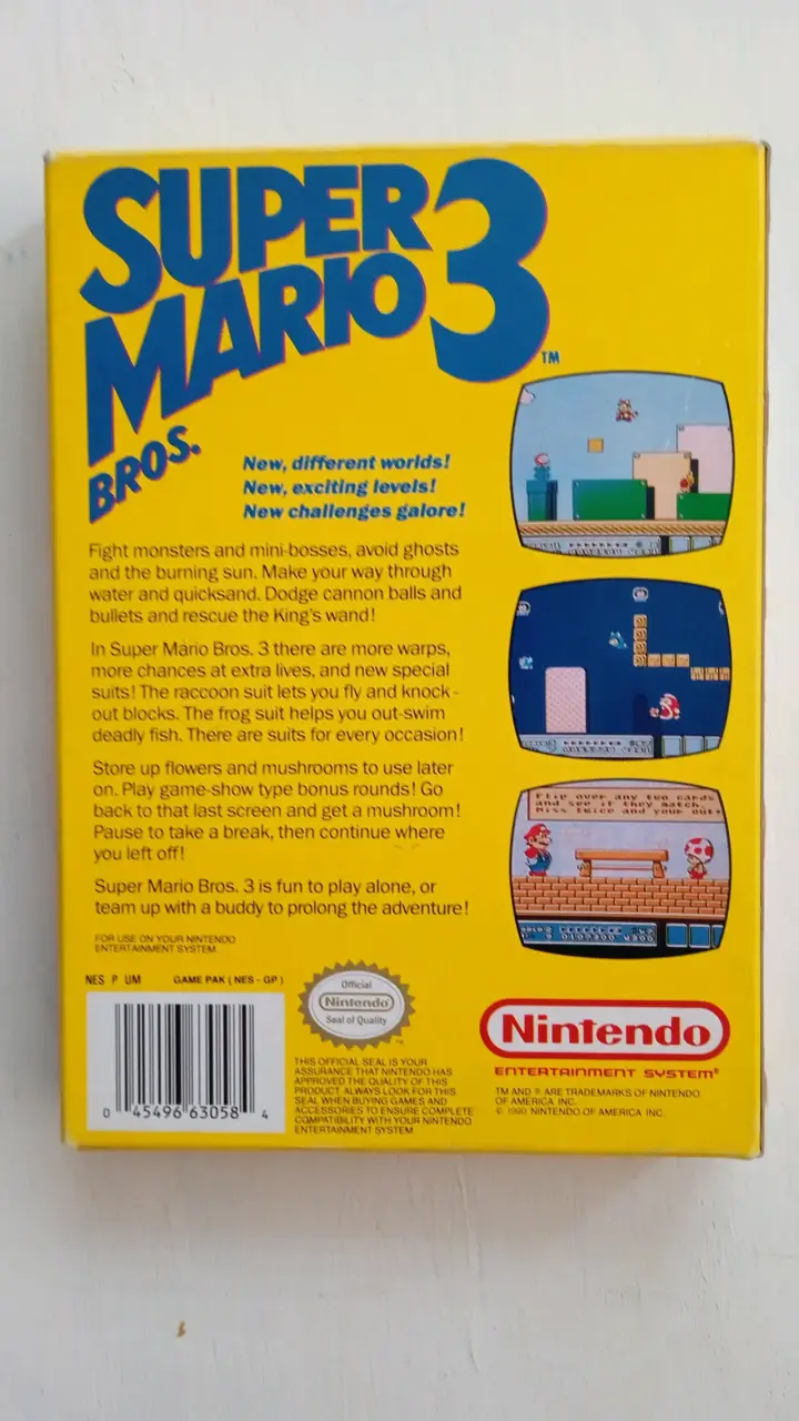 Juego Super Mario Bros 3 Nintendo NES - 2