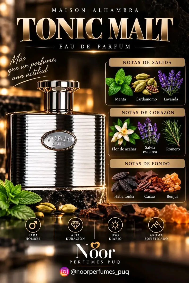 Perfume Dark Door Sport Maison Alhambra 100ml - 5
