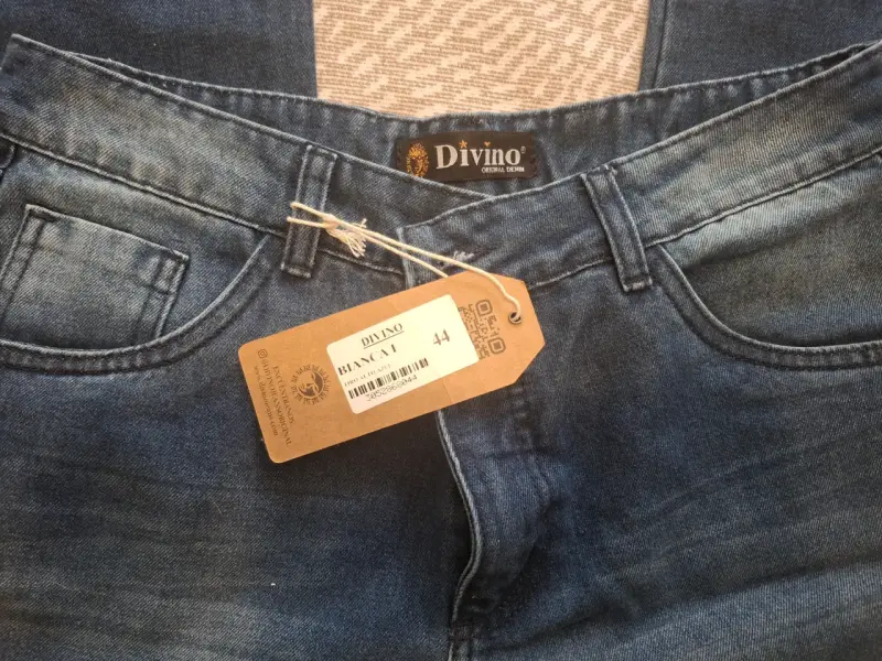 Jeans azul oscuro Divino para mujer - 3