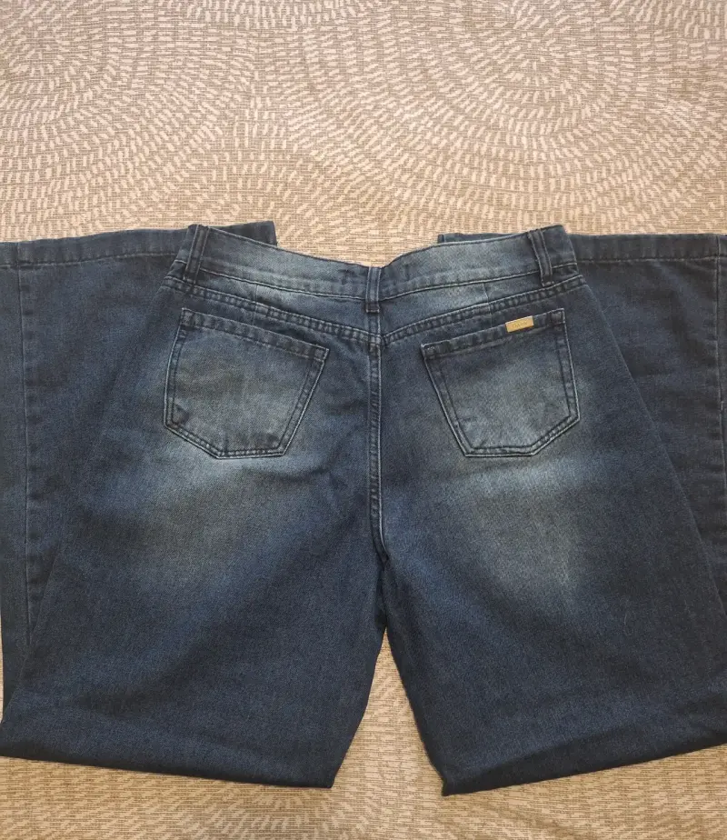 Jeans azul oscuro Divino para mujer - 4