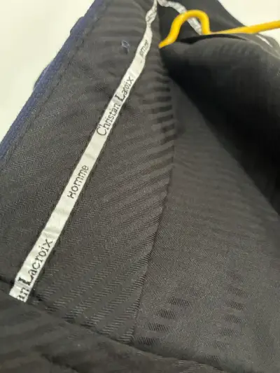 Pantalones de vestir azul marino Christian Lacroix - miniatura 3
