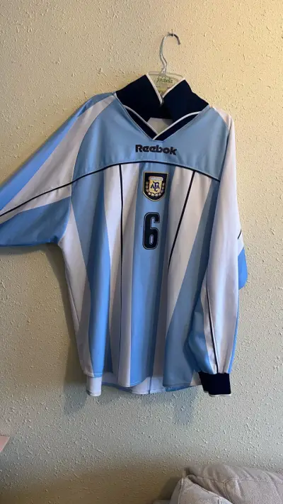 Camiseta original Argentina Reebok Samuel 6 - miniatura 1
