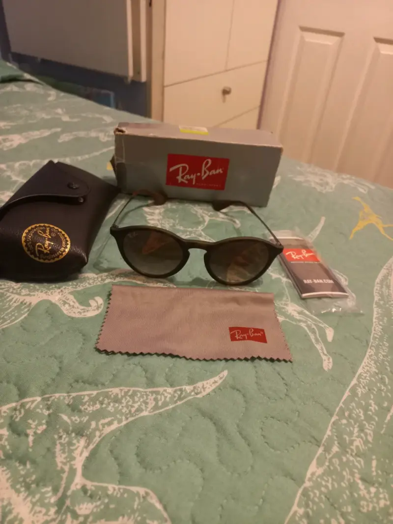 Gafas de Sol Ray-Ban Redondas con Estuche - 4