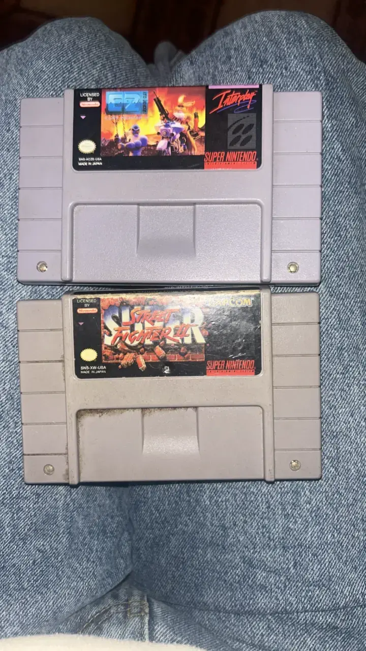 Cartuchos de juegos Super Nintendo clásicos - 2
