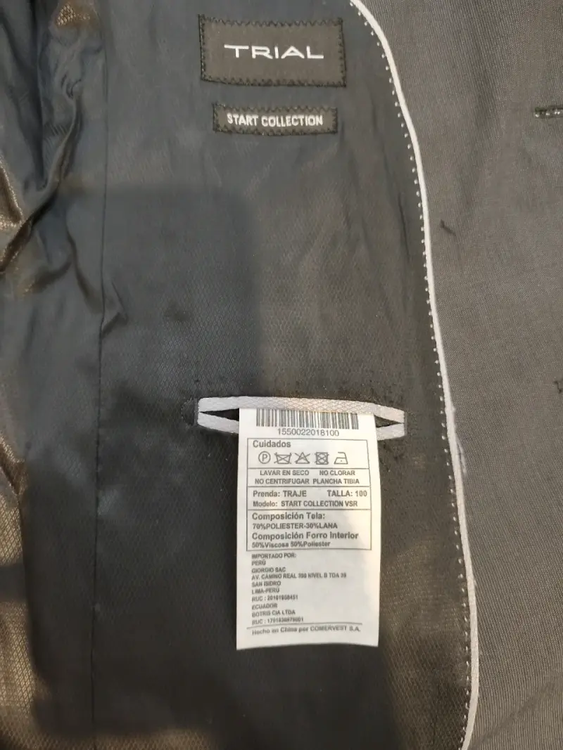 Traje formal marca TRIAL para hombre - 2