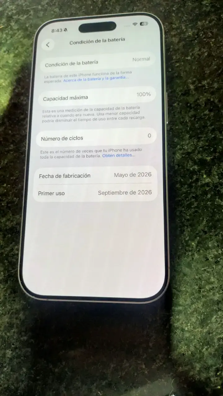 iPhone 17 256GB color lavanda nuevo CAJA ABIERTA - 5