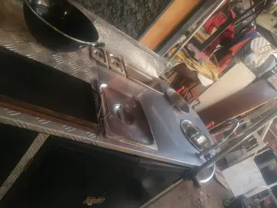 Carro de Comida Rápida con Parrilla y Fregadero - miniatura 3