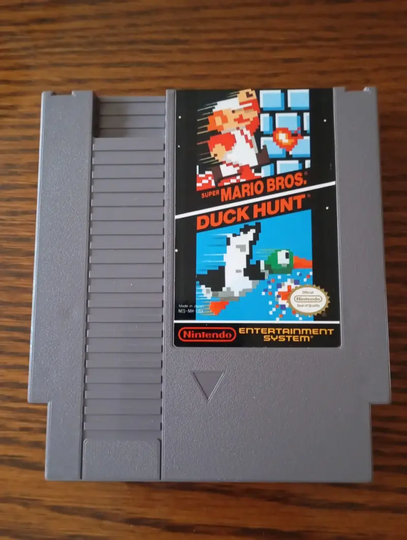 Juego NES Super Mario Bros y Duck Hunt - 2