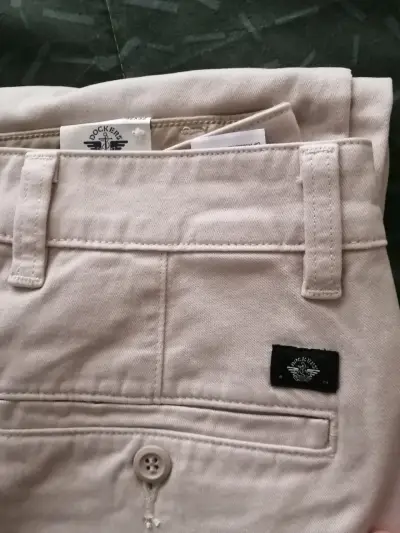 Pantalones Dockers Ultimate Chino Skinny Fit Beige - miniatura 2