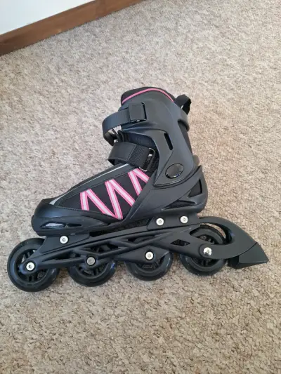 Patines en línea Blackbull negros y rosados - miniatura 2