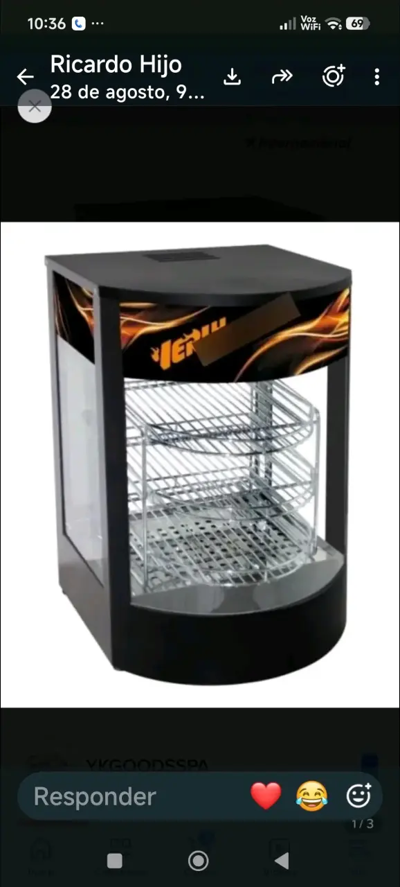 Vitrina Refrigerada de Exhibición