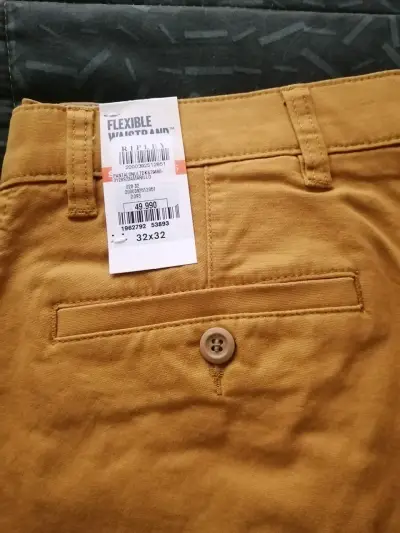 Pantalón Dockers Slim Fit Amarillo 32x32 - miniatura 1
