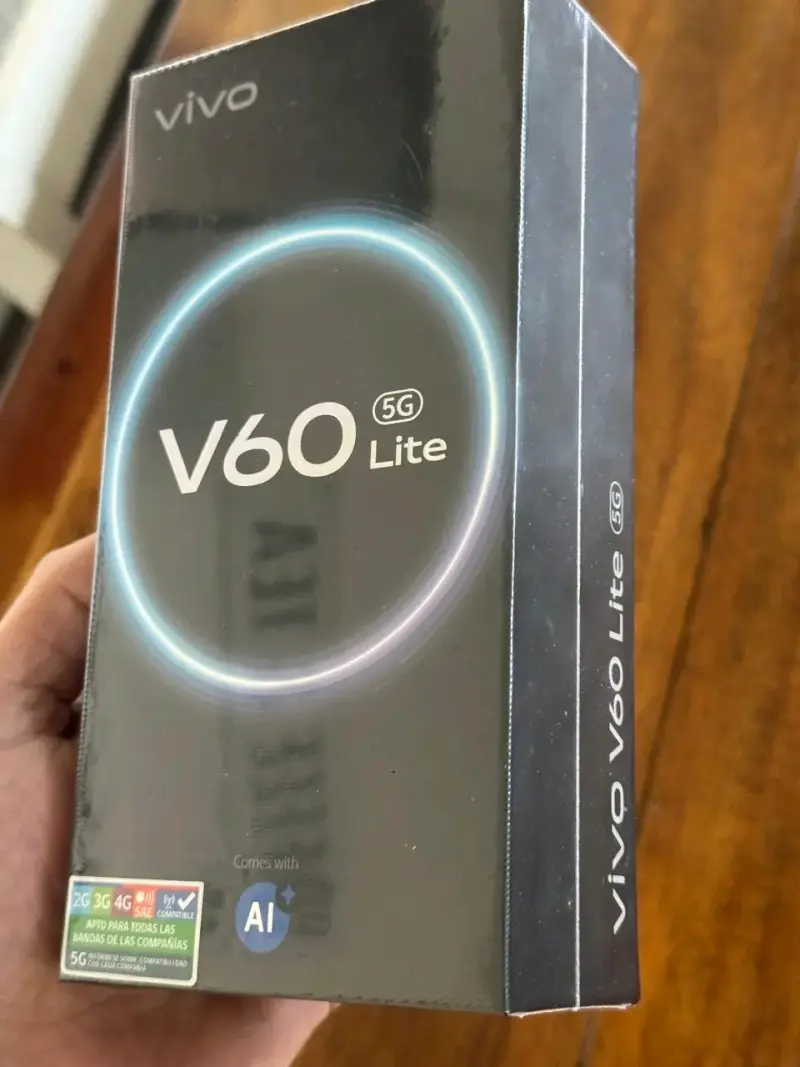 Vivo V60 Lite 5G con 256GB en color rosa - 4
