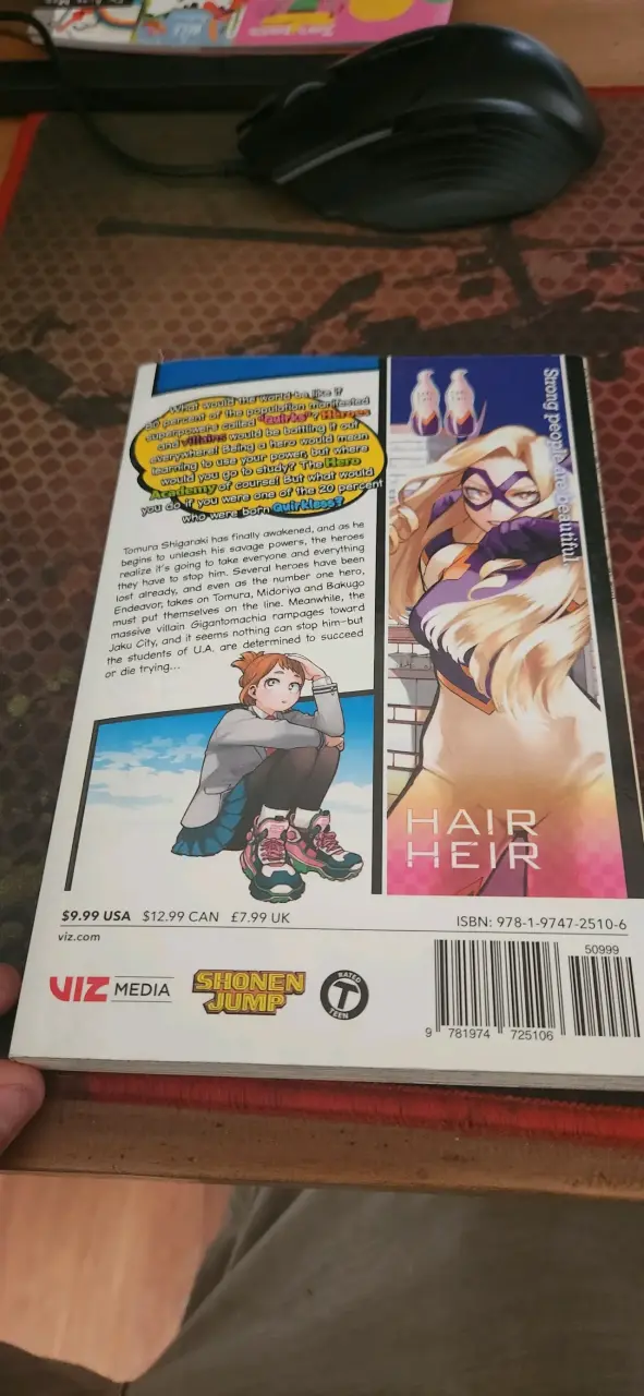 Manga My Hero Academia Volumen 9 en ingles - 2