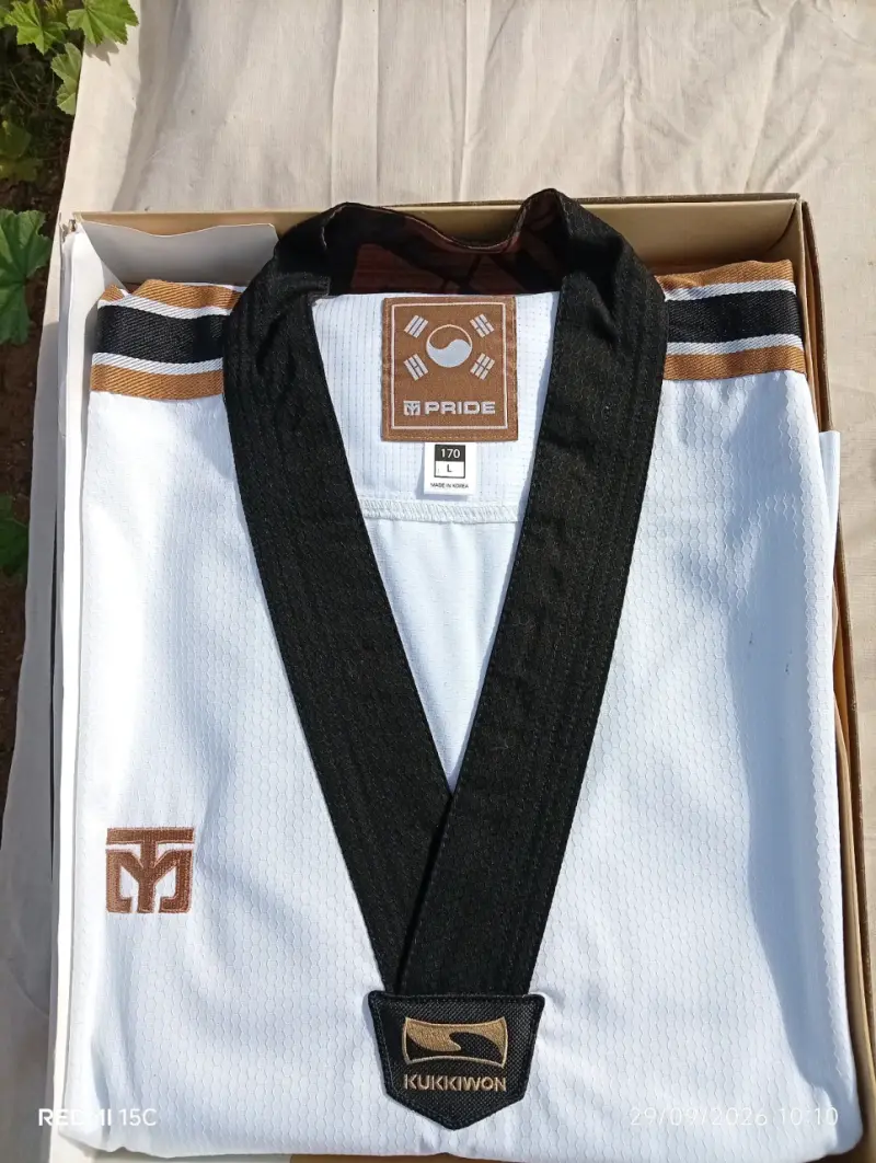 Uniforme de Taekwondo Mooto Pride 3 Blanco - 2