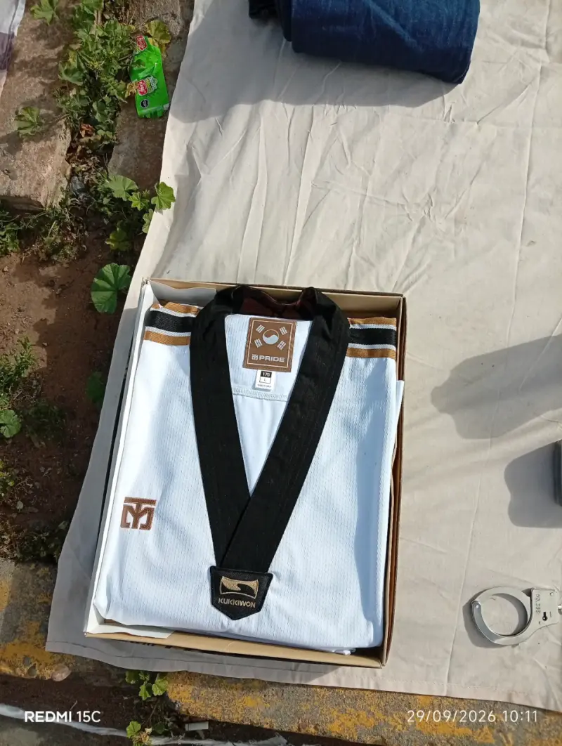 Uniforme de Taekwondo Mooto Pride 3 Blanco - 3