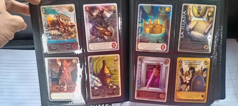 Colección de cartas de juego mitológicas - 3
