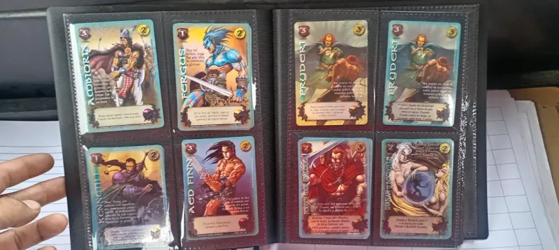 Colección de cartas de juego mitológicas - 6