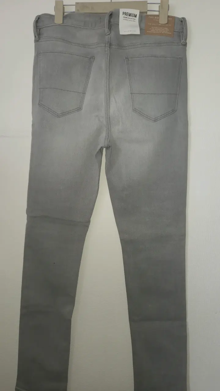 Jeans Zara Premium Gris – Talla 42 (W32) - 3