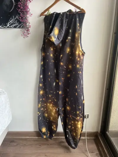 Enterito sin mangas con diseño galáctico BoohooMAN - miniatura 2