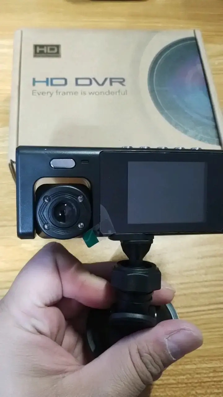 Cámara DVR HD para auto con soporte 1080p - 1